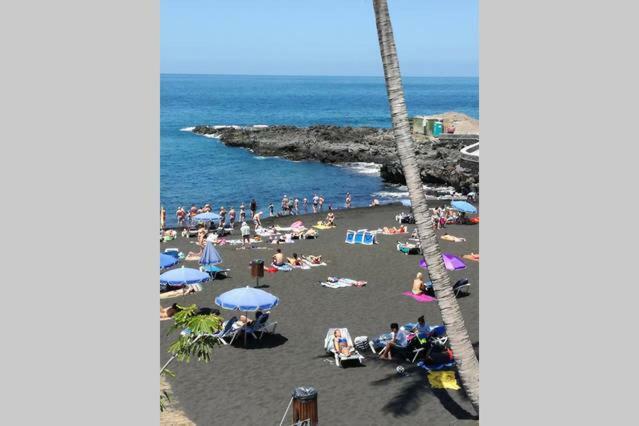 Studio Wifi Beach Front Leilighet Puerto de Santiago  Eksteriør bilde